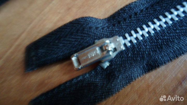 Молния разъёмная 210 см, металлическая