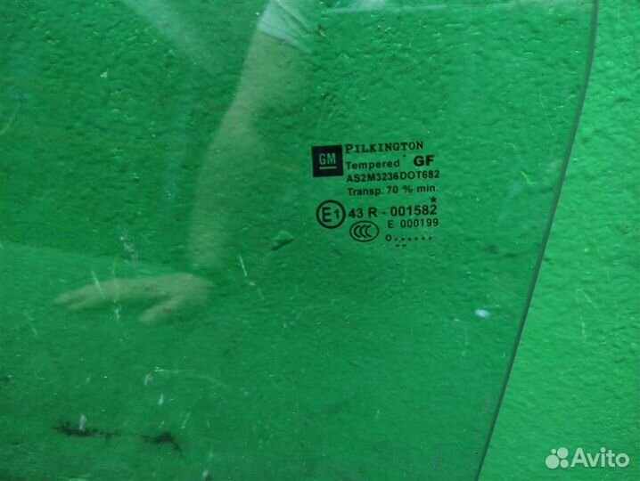 Стекло заднее левое Mazda 3 (BK) 2005