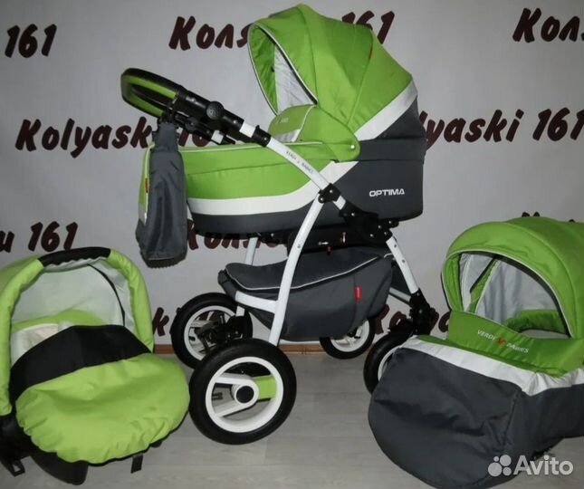 Коляска verdi optima 3 в 1