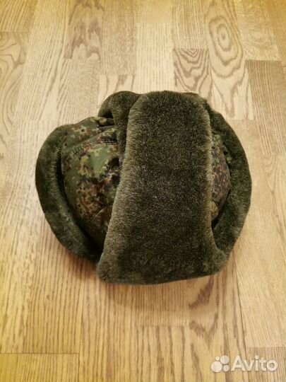 Шапка - ушанка военная новая 54-55р