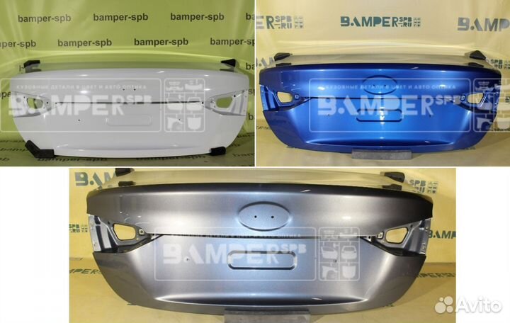 Крышка багажника Hyundai Solaris 2 2017 в цвет