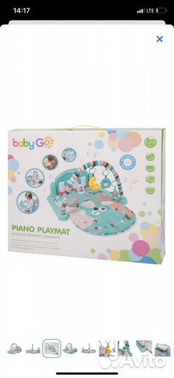 Развивающий коврик с пианино