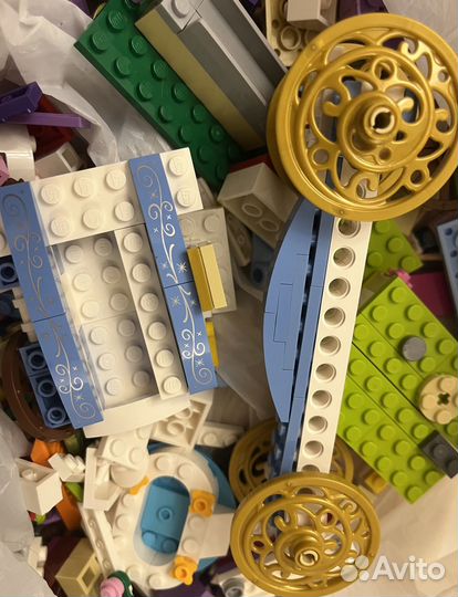 Детали Lego friends на вес, 1,5 кг