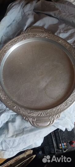 Поднос алюминиевый СССР