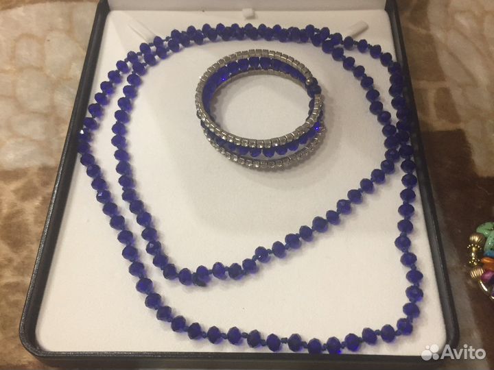 Бусы и браслет