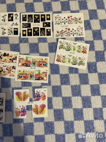 Слайдеры и фольга для дизайна ногтей