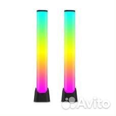 Умные настольные лампы RGB с Bluetooth, с пультом