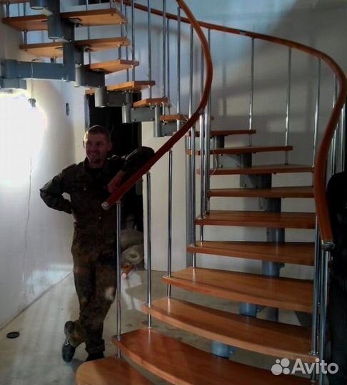 Лестницы с поворотом
