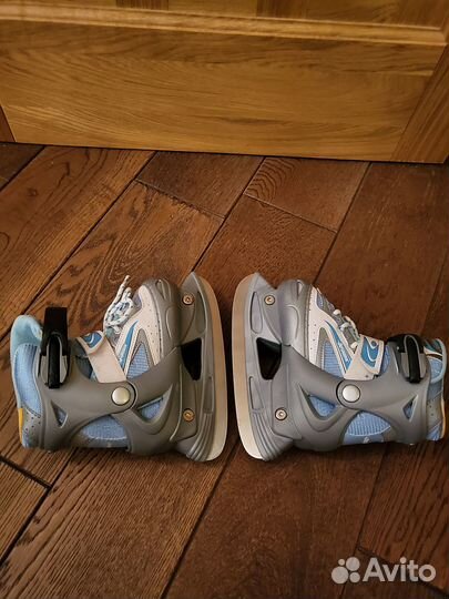 Коньки раздвижные firemark 30-33