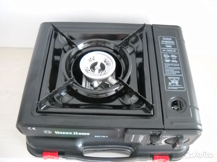 Плита газовая портативная с переходником