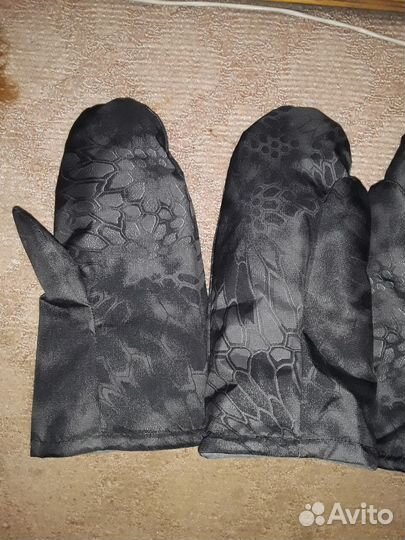 Рукавицы для рыбаков. Длинные. Теплые