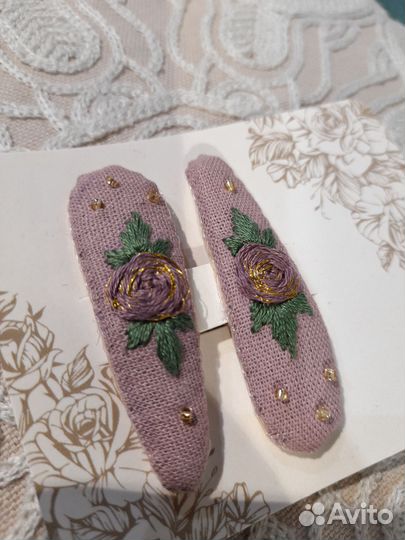 Заколки ручной работы