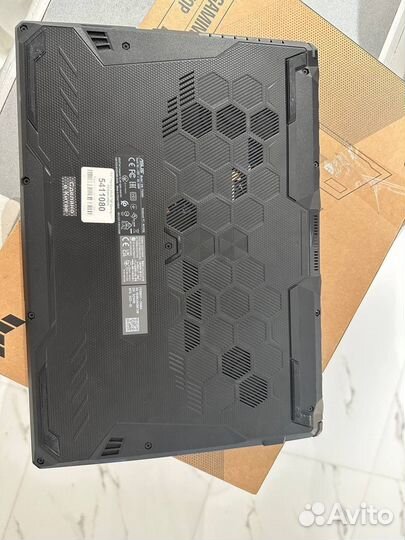 Игровой ноутбук asus TUF gaming laptop F15