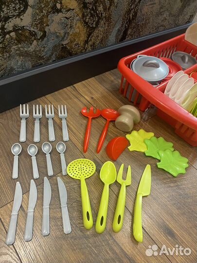 Набор детской посуды Ecoiffier/ Франция