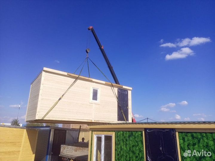 Бытовка и хозблок строительные на заказ