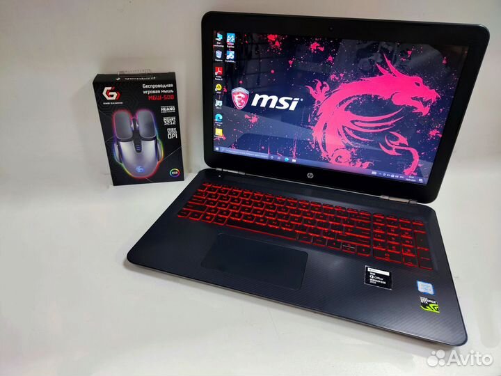 Мощный игровой HP omen i5,16gb,ips (гарантия)