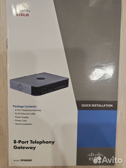 IP-шлюз Cisco SPA8000-XU