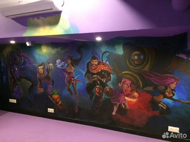 Роспись стен