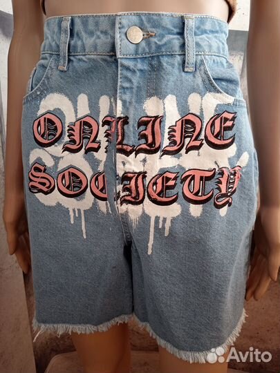 Шорты джинсовые новые женские 44 размер