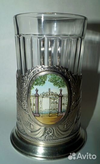 Подстаканник эмаль СССР