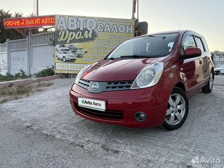 Nissan Note 1.6 AT, 2007, 176 000 км