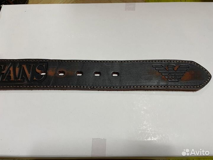 Мужской кожаный ремень