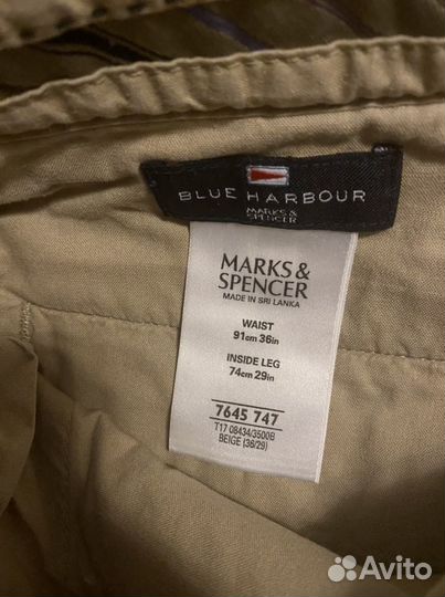 Брюки чинос chinos marks & spencer