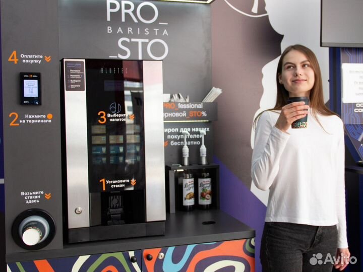 Кофейня самообслуживания / кофе с собой