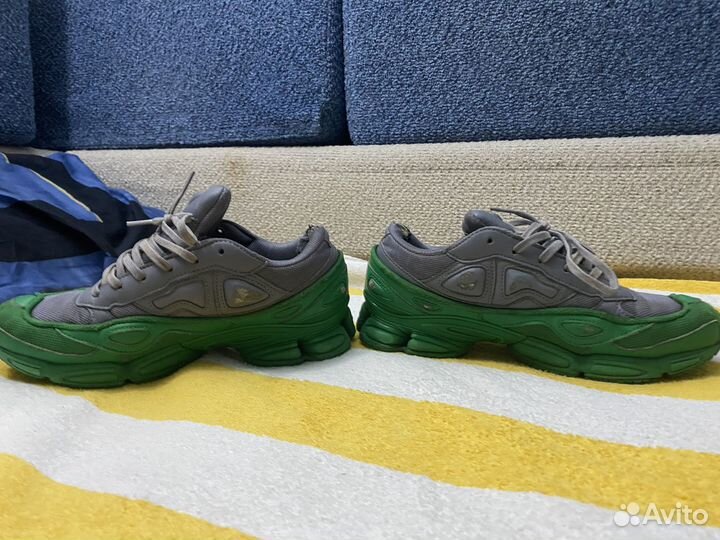 Adidas raf simons ozweego 2 green-gray