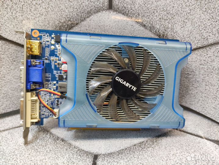 Видеокарта gigabyte nvidia GeForce GT 220 1Gb