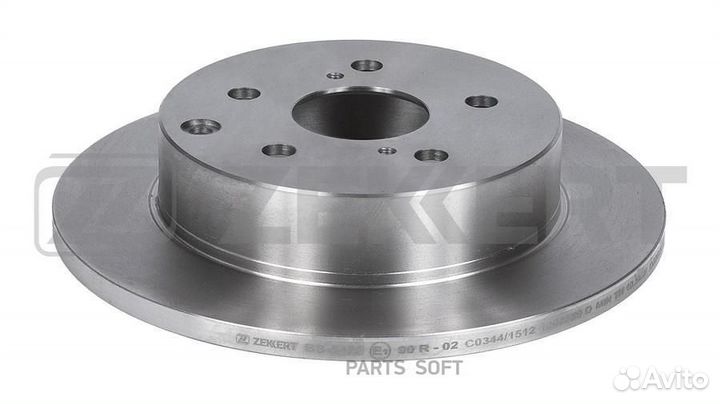 Диск торм. задн. Toyota RAV4 (A30 A40) 05- zekkert BS5422