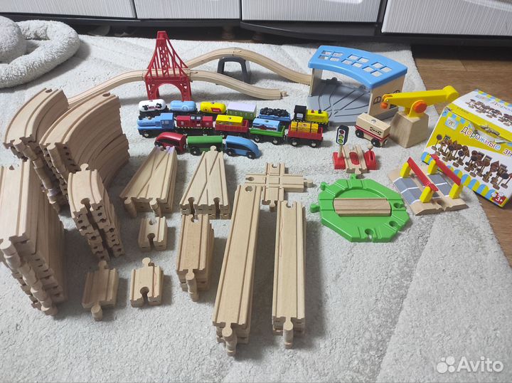 Деревянная железная дорога IKEA