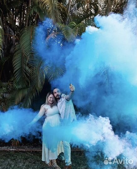 Дым для гендер пати