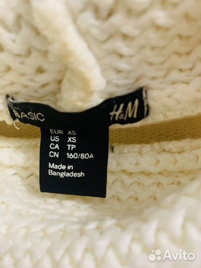 Свитер hm удлиненный