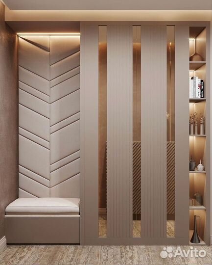 Шкафы и пеналы в коридор под заказ