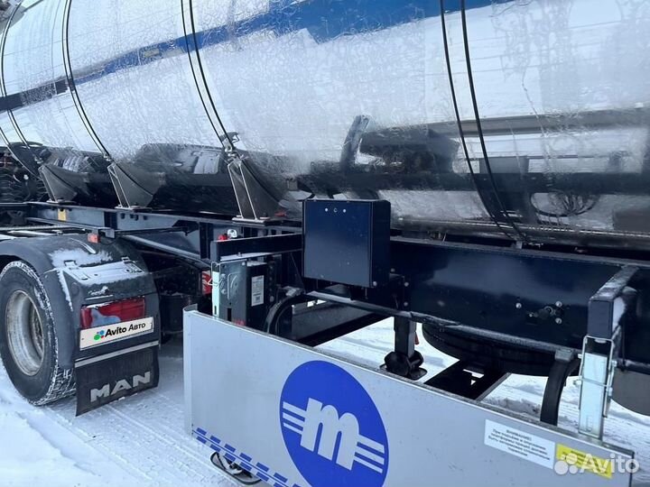 Полуприцеп пищевая цистерна BERGHEL 27300Л 3-осная, 2025