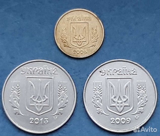 Иностранные монеты Украина, Азербайджан