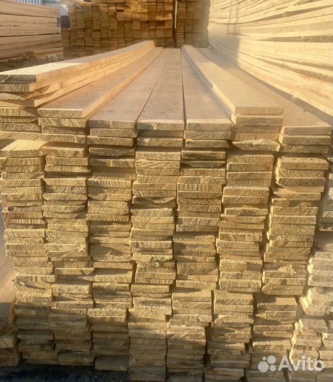 Доска обрезная 50х150х6000мм