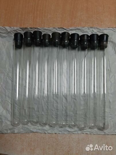 Пробирки стеклянные