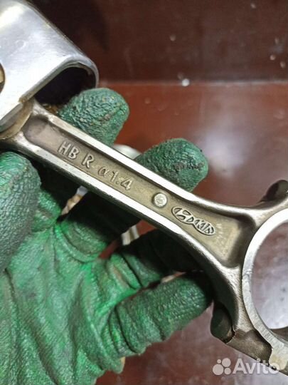 Поршень с шатуном Kia Rio 2 G4EE