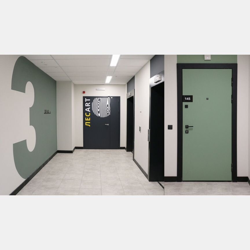 2-к. квартира, 65,2 м², 11/12 эт.
