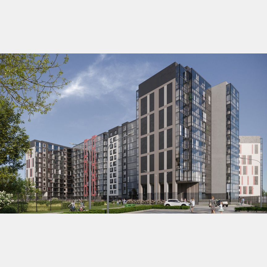 1-к. квартира, 34,2 м², 2/12 эт.