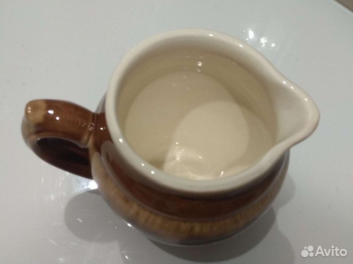 Молочник, сливочник керамический