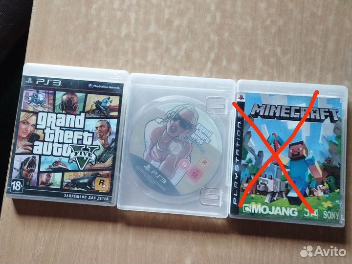 Диски на ps3