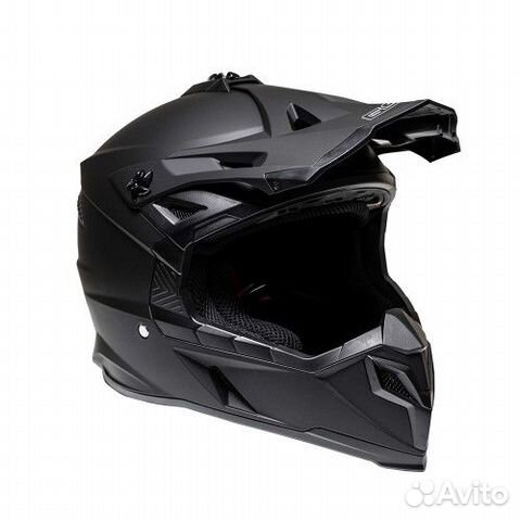 Шлем кроссовый XP-20 (Серый/Красный, XXL)