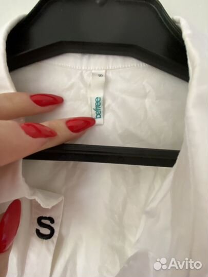 Блузка белая befree S