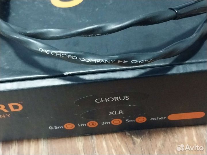 Межблочный кабель chord chorus