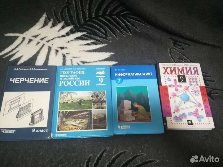 Учебники по информатике,химии и литература