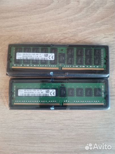 Память DDR4 ECC REG 2133MHZ 8GB 16GB серверная
