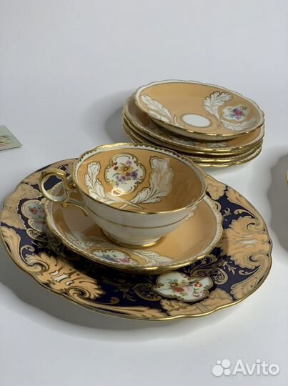 Чайное трио англия 19 век